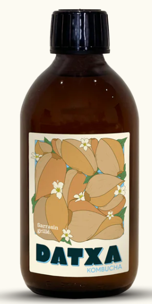 Kombucha Sarrasin Grillé - Bouteille De 300ml, Colis De 12 - BIO Pays Basque -3,6Kg